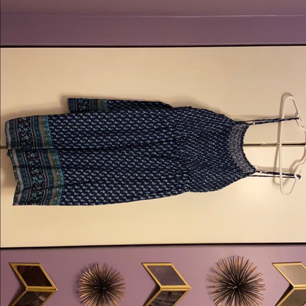 Blue dress